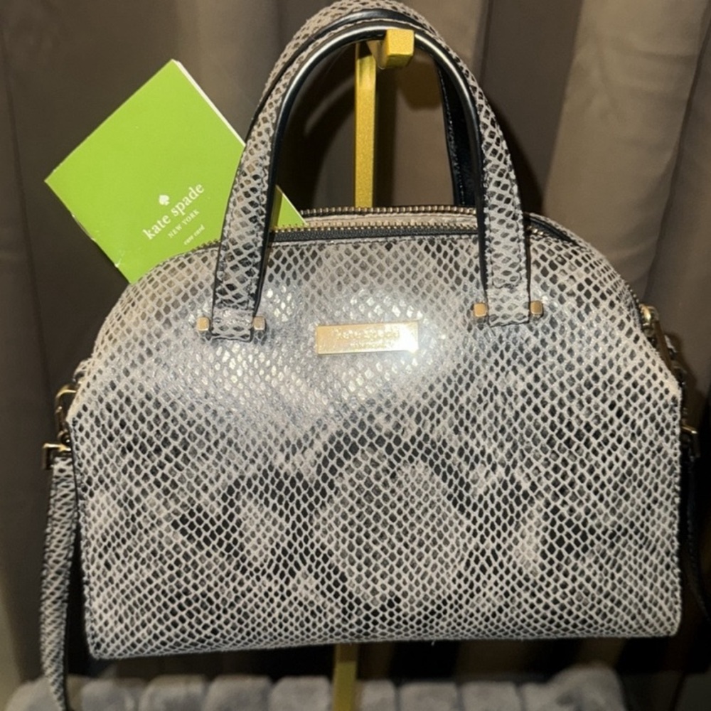 Kate Spade Snakeskin Mini Handbag